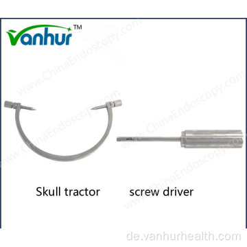 Chirurgische Instrumente Sicherer Schädeltraktor